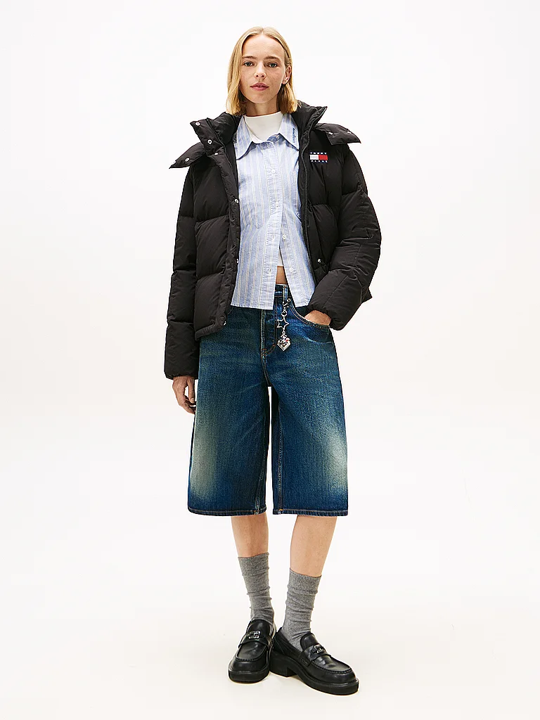 TOMMY JEANS  Steppjacke TJW ALASKA schwarz   L damen 2